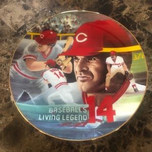 Pete Rose collectible plate